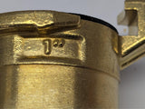MEGA 1" Quick CLAW Coupler With Female Thread Brass CD40 - PACK 2