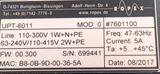 ROPEX UPT-6011 EtherNet interface - 120633 SEALING BAR - 105710 T Profile - kit