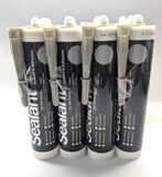 Hemway Sealant / Adhesive Hybrid Polymer Kitchen Bathroom - Light Grey - 12 Box