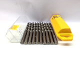 DeWALT 10 X Centre Set for Steel  - 11 mm Max / Min - High Speed Steel Bits