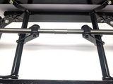 Piano Stool - Black - Fletcher & Newman LSBASE5012PE - No Cushion