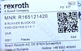 linear rail slide guide - automation - Bosch Rexroth Guide Block R165121420