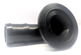 Banjo 90 Degree Hose Fitting Adapter 2" Flange X 1-1/2" Hose Barb - M200150BRB90