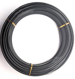 Black Polyurethane Pneumatic Tubing - CDC CDPU0640BLK  -  OD 6mm ID 4mm - 25m