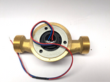 brass 22mm flow meter valve housing