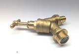 3 / 4 " brass Hose Union Bib Tap with an integrated double check valve