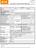 Industrial Hollow Shaft Resolver  6-1393048-0-ND Te Connectivity