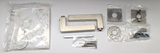 KARCHER DESIGN HANDLES - EPL 46Q 0S 71 - BRUSHED STAINLESS STEEL