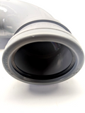 Socket 3S161G x Plain End 87.5 ° Bend 82 mm - Grey
