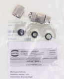 Harting 21032811405 Sensor Connector Harax M12-L Shielded Male 4 Pole