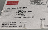 NVENT HOFFMAN  A1412NF Junction Box 14  H x 12  W x 6 D inch - NEMA 4/IP66 NEMA