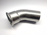 45° elbow fitting - press connection - male Spigot - SS - R2712 SS21S - Pack 2