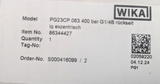 Bourdon Tube Pressure Gauge - Wika PG23CP.063 400 Bar G1 / 4B - Stainless steel