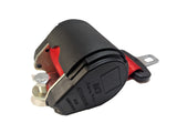 MCF Retractable 2 Point Seat Belt - 3 Wire - Red