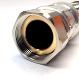 Flexible stainless steel braided hose 1.1/2” BSP female male - 12" long