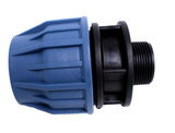MDPE Compression Fitting 50mm to 1.1/4" BSP  Straight  Reducer ** Pack of 2