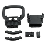 80A Black Electric Plug Power Connector Forklift Battery Connector Pair