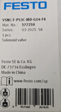 FESTO Solenoid valve VSNC-F-P53C-MD-G14-F8 ( 577259 )