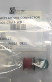 circular jam nut rear panel mount connector  - Glenair Series 80 Mighty Mouse