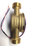 brass 22mm flow meter valve housing