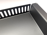 Rack Merchandising Tray - black metal - 535 mm  x 214 mm  x 30 mm  - 4 pack