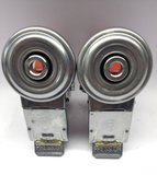 INOX SWIVEL CASTOR DS RI 02/100/30RX-FSTF - WITH BRAKE - 2 PACK