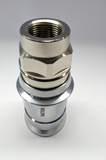 MOULDPRO FEMALE COUPLLING WITH VALVE - 1"
