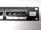 Patch Panel 009-001-009-07 Connectix Cabling Systems - 24 Way UTP  Cat6  - Elite