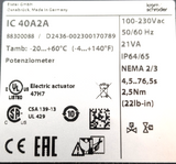 Actuator IC 40A2A - Kromschroder - 88300088 - Torque 2.5 Nm - input  4-20 mA