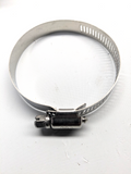Hose Clamp 20 Pack Stainless Steel Adjustable 46-70mm Size Range Worm Gear H...