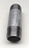 galv steel barrel nipple - 1 / 2 inch male thread and a length 60mm heavy duty