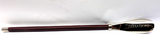 Ferragamo Shoe Horn - RARE ITEM - NEW - Silver coloured with Brown shaft