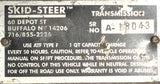 skid steer transmission - Ser No A-18043 - Spares Untested