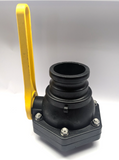 BANJO MVSF300FP 3" Male Adapter - 3" Manifold Flange Full Port Stubby Valve