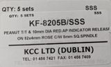 KCC LTD - Peanut Turn & Release - SATIN Stainless Steel - KF-8205B/SSS