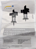 Anemometer - Wind Speed- PCE-WS V - PCE Instruments - 0.8 m / s to 50 m / s IP65