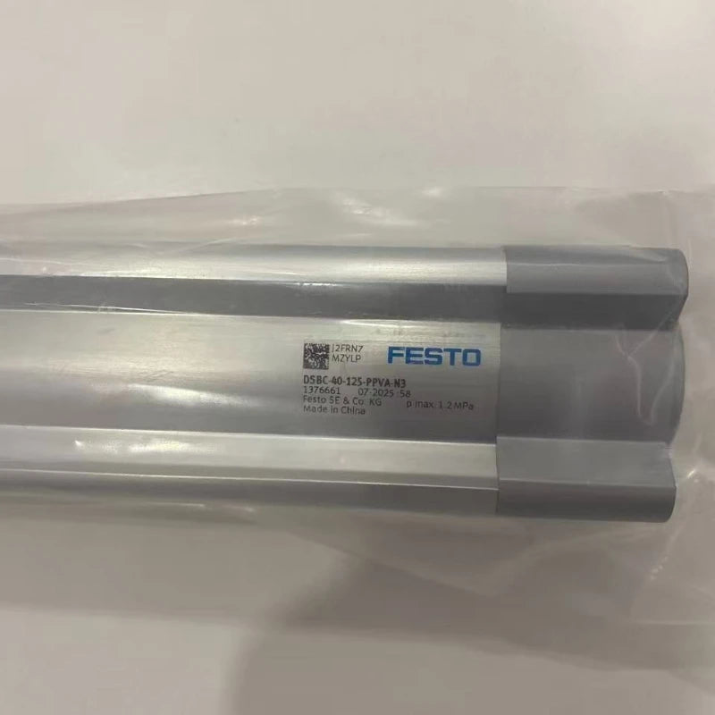 Original FESTO 1376661 DSBC-40-125-PPVA-N3 Standard Pneumatic Cylinder  Stroke Adjustable Pneumatic Cushion Air Actuator