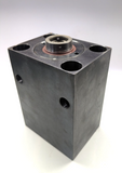 Double Acting Block Cylinder - piston Ø 63mm stroke 100mm - max 500 bar Roemheld