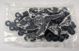 PV36 Grommet PK 100 - Cable Grommet Open - Max Cable 6.4mm
