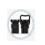 80A Black Electric Plug Power Connector Forklift Battery Connector Pair