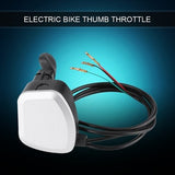 24V 36V 48V 7/8 Handlebar Electric Bike Scooter E Bike Thumb Throttle