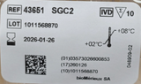 PETRI DISHES - BIOMERIEUX 43651 SGC2 - 2 x PACKS OF 10