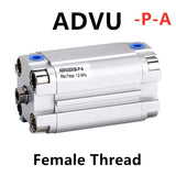 ADVU -P-A Bore 12 16 20 25 32 40 50 Female Thread Compact Cylinder FESTO Type Pneumatic Stroke 5-100