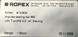 ROPEX UPT-6011 EtherNet interface - 120633 SEALING BAR - 105710 T Profile - kit