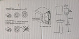 Katrin Folded Hand Towel M Dispenser White 77410