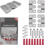 Z Clamps Interlock Wall Mounting Brackets French Cleat for Cabinets ** Pack of 2