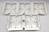 1 Gang Vertical Mounting Back Box CLB314W - Cableline - 5 pack