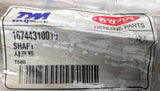 TYM  FA DRIVE SHAFT 16744310010 - 4510 Cabin T2 and 4510 Cabin T4 Tractors