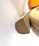 FLEXITEEK3 TEAK COLOUR 36MM TOE RAIL - 10 METRES - POWER BOAT - YACHT - SAILING
