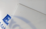 Polycarbonate sheet - strong - frosted -  1000 mm x 320 mm x 2 mm - 10 pack